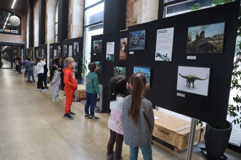 Visita exposición dinosaurios en la Estación